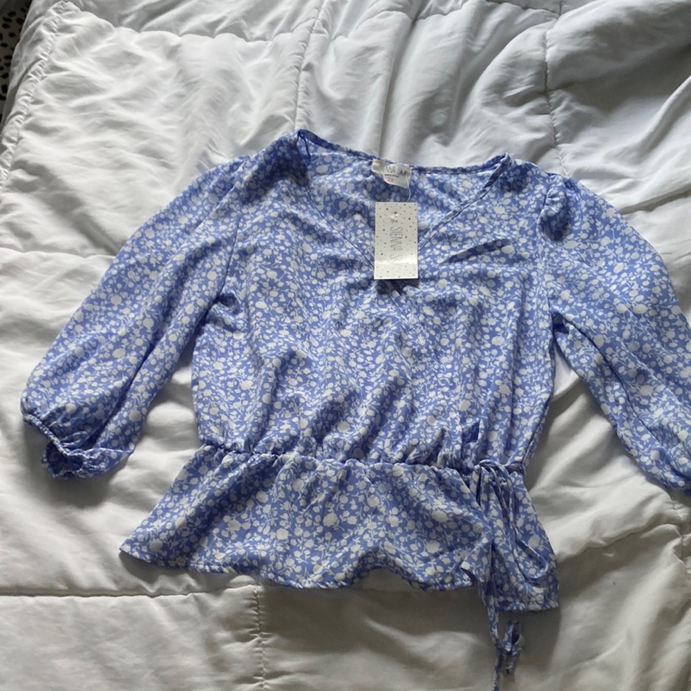 Sienna Sky Floral Blouse
